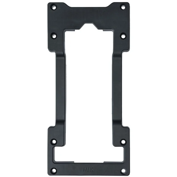 MIK Double Decker Basil voor MIK adapterplaat 25 x 11 x 1 cm - zwart