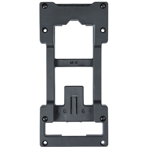 MIK Double Decker Basil voor MIK adapterplaat 25 x 11 x 1 cm - zwart