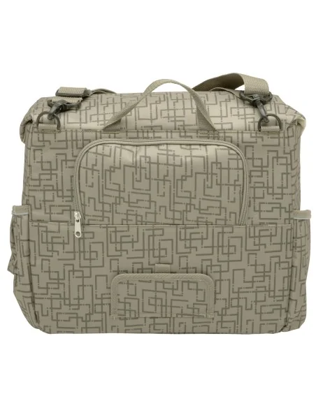 Enkele fietstas New Looxs Mondi Joy Single 18,5 liter 36 x 16 x 32 cm - ivy walnut