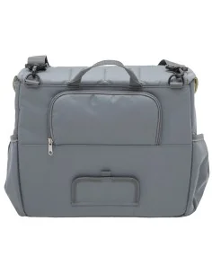 Enkele fietstas New Looxs Mondi Joy Single 18,5 liter 36 x 16 x 32 cm - quilted grey 2