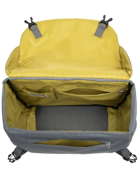 Enkele fietstas New Looxs Mondi Joy Single 18,5 liter 36 x 16 x 32 cm - quilted grey