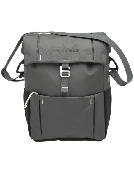 Enkele fietstas New Looxs Vigo Single 18,5 liter 31 x 15 x 40 cm - grijs