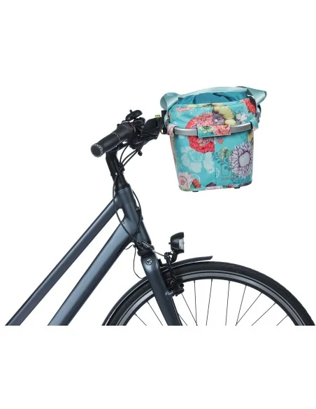 Fietsmand Basil Bloom Field Carry All Front KF 15 liter 27 x 37 x 25 cm - blue