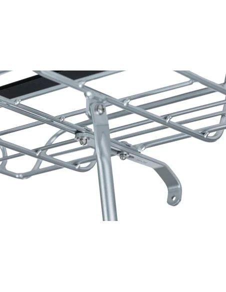 Fietsmand Basil Portland Front 25 liter 43 x 36 x 22 cm - chroom