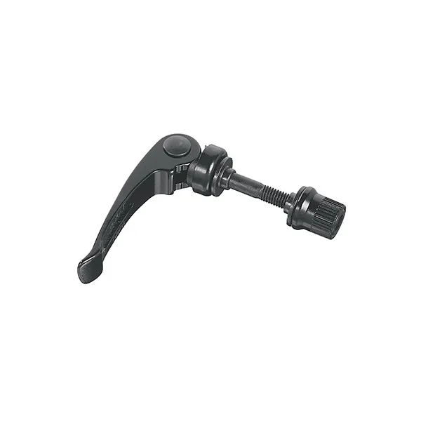 Zadelpen snelspanhendel Ergotec M6 x 60 mm aluminium - zwart