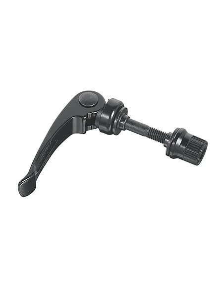 Zadelpen snelspanhendel Ergotec M6 x 60 mm aluminium - zwart