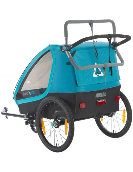 Kindertrailer Mirage Tommy - aluminium frame