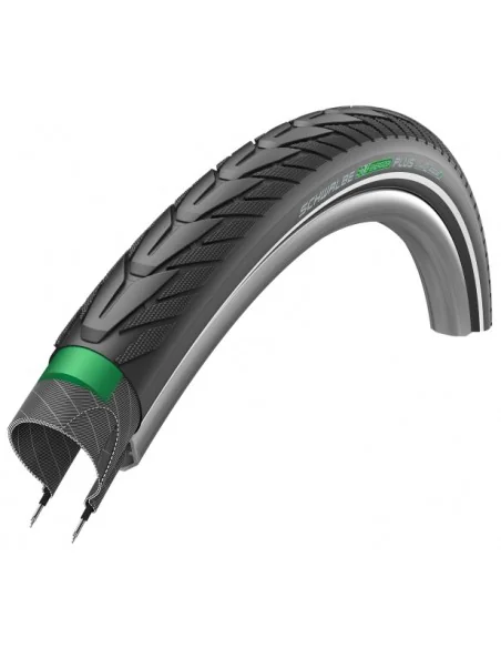 Buitenband Schwalbe Energizer Plus GreenGuard 28 x 1.40" / 37-622 mm - zwart met reflectie