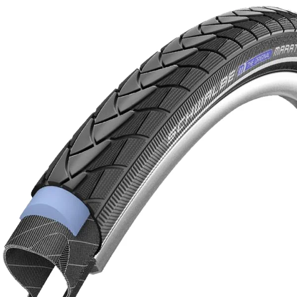 Buitenband Schwalbe Marathon Plus SmartGuard 26 x 1.75" / 47-559 mm - zwart met reflectie