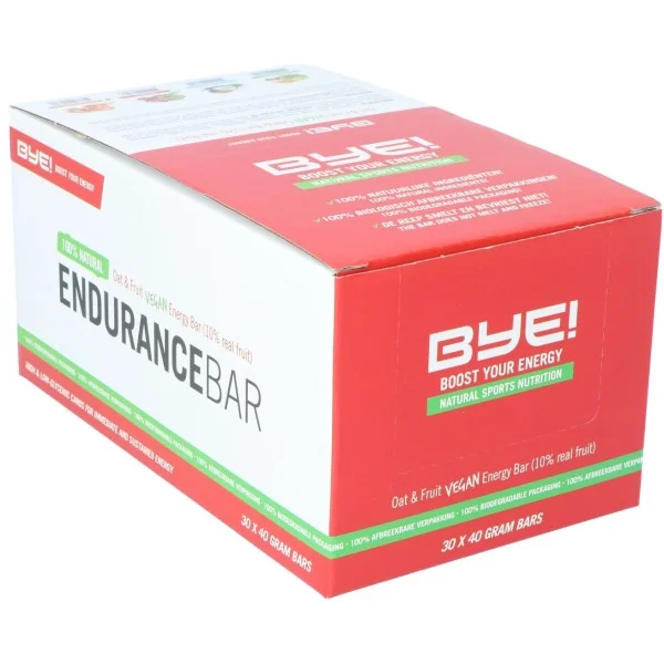 BYE! Endurance bar caramel / himalaya salt - 40 gram (doos à 30 stuks)