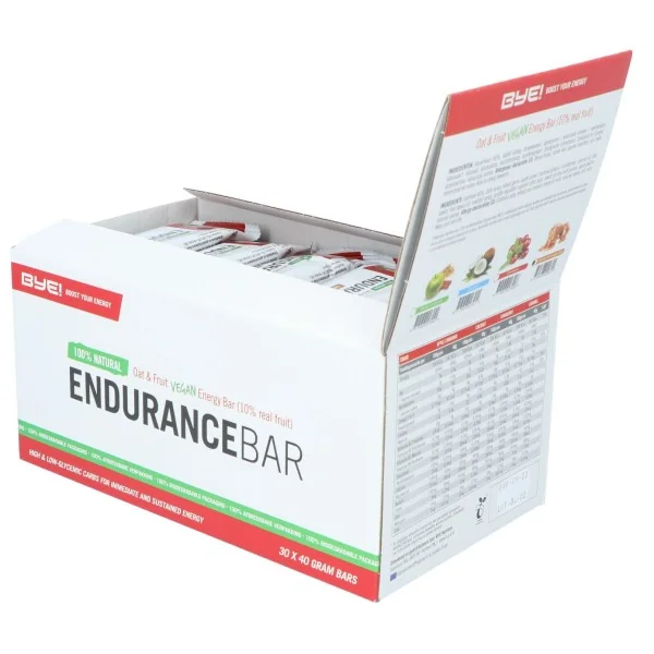BYE! Endurance bar caramel / himalaya salt - 40 gram (doos à 15 stuks)