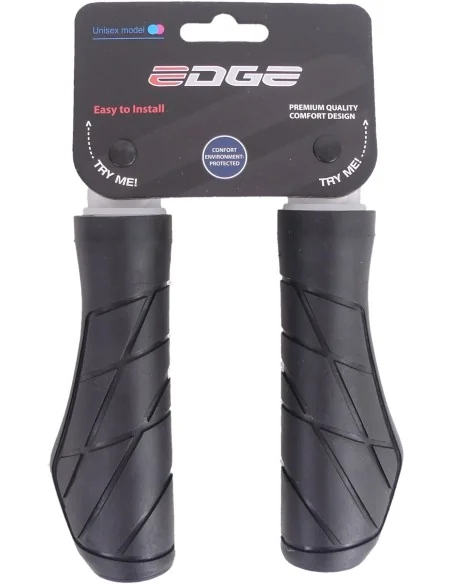 Handvatset Edge Urban 135/135mm - zwart