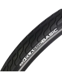 Buitenband CST Basic 28 x 1½" / 40-635 mm - zwart met reflectie