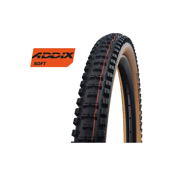 Vouwband Schwalbe Big Betty Super Gravity 29 x 2.40" / 62-622 mm - zwart/bruin