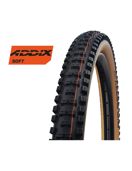 Vouwband Schwalbe Big Betty Super Gravity 29 x 2.40" / 62-622 mm - zwart/bruin