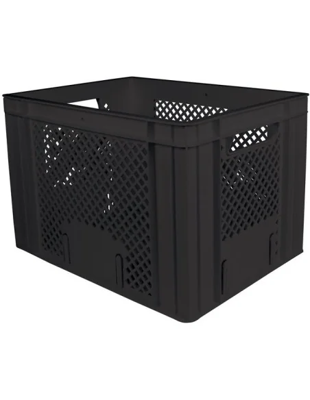 Fietskrat 31 liter - zwart