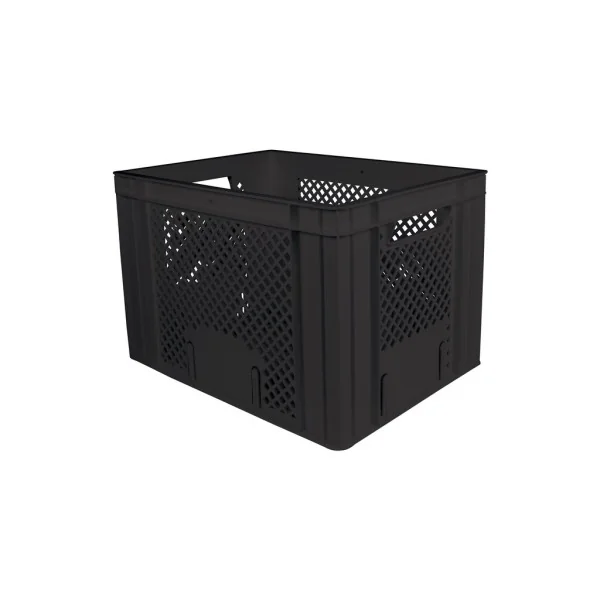 Fietskrat 31 liter - zwart