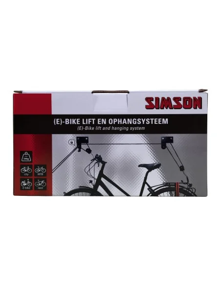 Simson (E)-bike lift en ophangsysteem