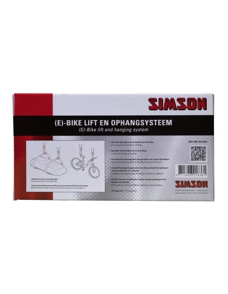 Simson (E)-bike lift en ophangsysteem