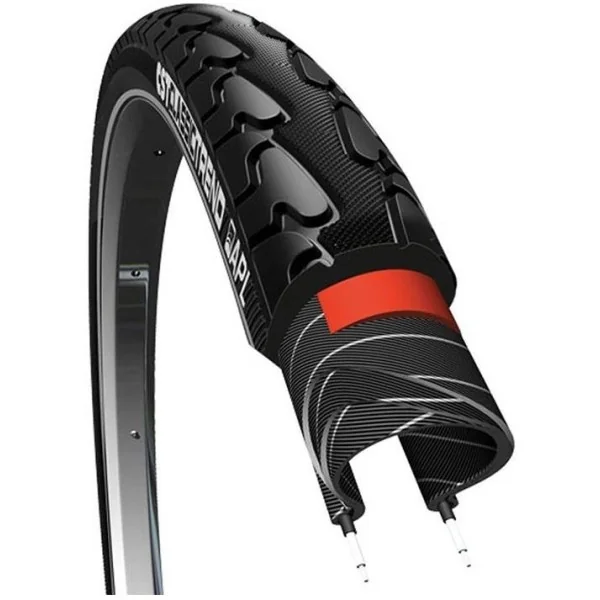 Buitenband CST Trend 28 x 1,40" / 37-622 mm - zwart met reflectie