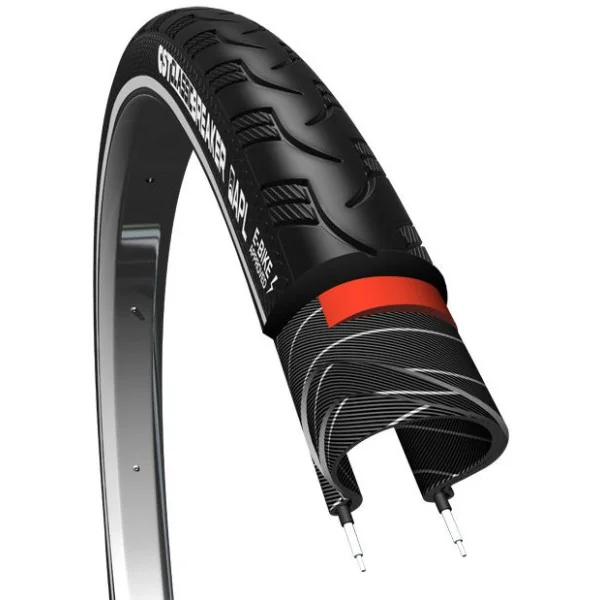 Buitenband CST Breaker 28 x 1.40"/ 37-622 anti-lek - zwart met reflectie
