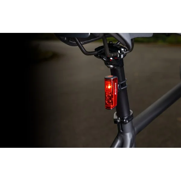 Verlichtingset Sigma Aura 80 USB koplamp + Blaze Powerled achterlicht