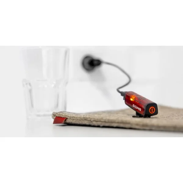 Verlichtingset Sigma Aura 80 USB koplamp + Blaze Powerled achterlicht