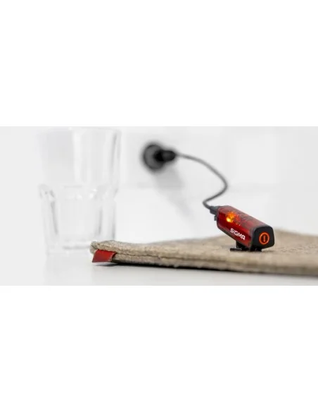 Verlichtingset Sigma Aura 80 USB koplamp + Blaze Powerled achterlicht