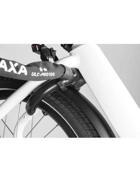 Ringslot Axa Imenso Large Retractable - zwart