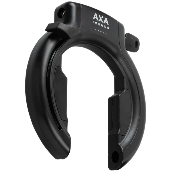 Ringslot Axa Imenso Large Retractable - zwart
