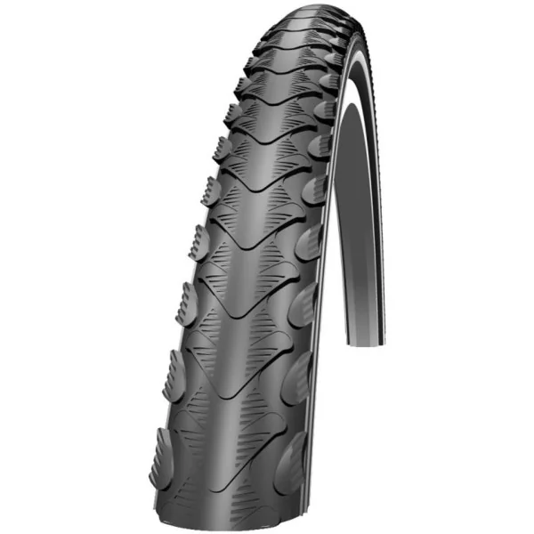 Buitenband Schwalbe Silento K-Guard 28 x 1.60" / 42-622mm - zwart met reflectie