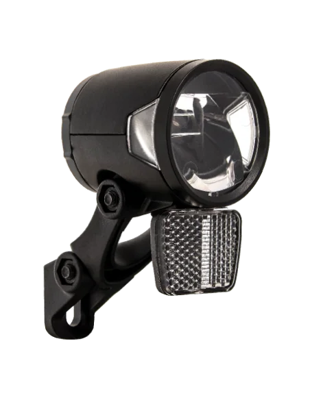 Koplamp Herrmans H-Black MR8 E 6-12 Volt - met houder - 180 lumen