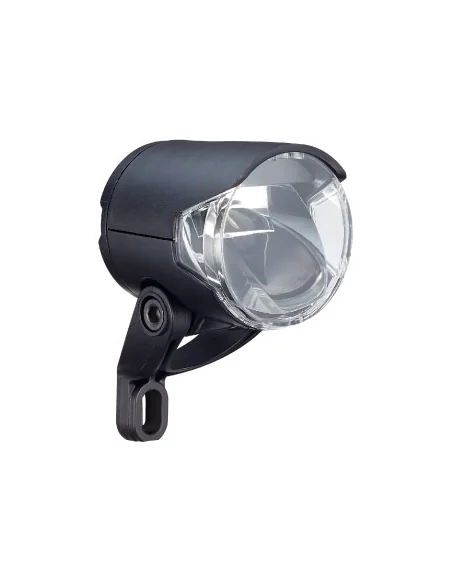 Koplamp Herrmans H-Black MR4 dynamo - aan/uit functie - met houder - 100/120 lumen