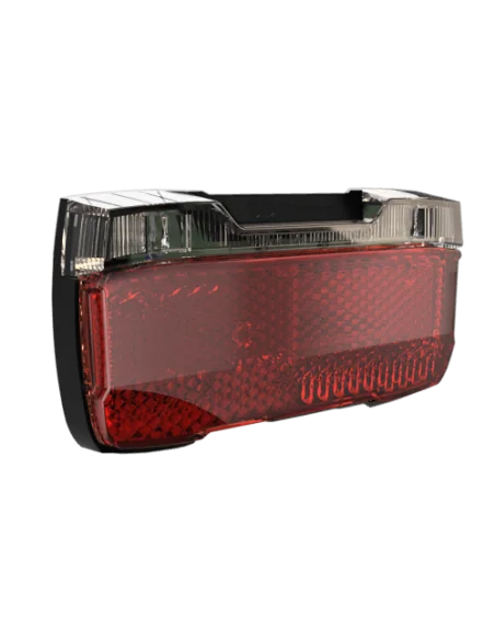 Dragerachterlicht Herrmans H-Trace dynamo - met standlicht - 50 mm bevestiging