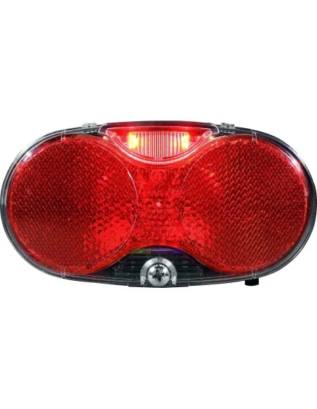 Dragerachterlicht Herrmans Twinle batterij - 50 mm bevestiging