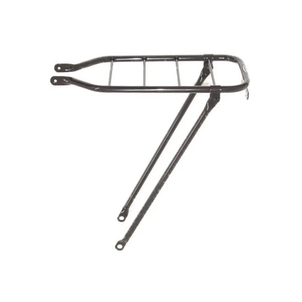 Achterdrager 28" Steco met scharnierbare poten - zwart