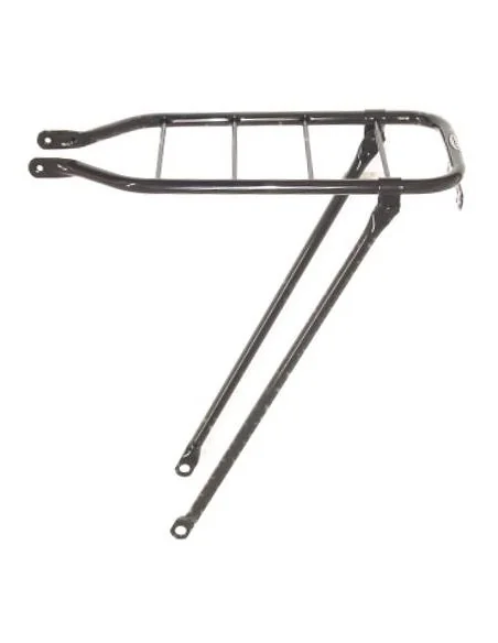 Achterdrager 28" Steco met scharnierbare poten - zwart