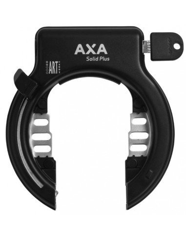 Ringslot Axa Solid Plus - zwart (werkplaatsverpakking)