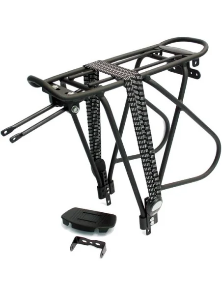 Achterdrager 26/28" Massload verstelbaar - mat zwart