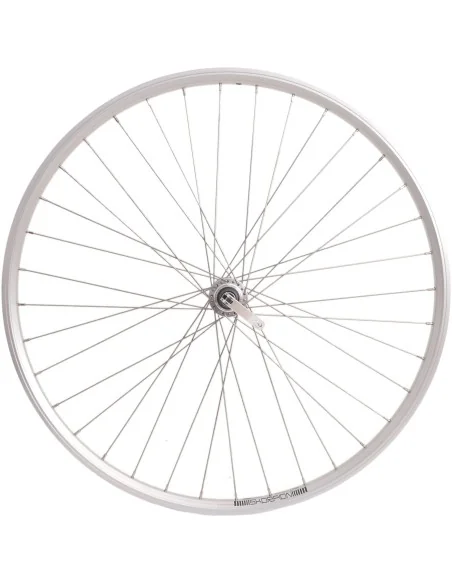 Achterwiel Rodi 28 inch / 622x19 - Skorpion - 36 gaats FM32 - 8/9 speed naaf + QR - zilver