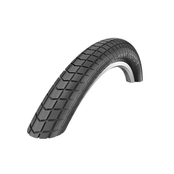 Buitenband Schwalbe Super Moto-X DD GreenGuard 20 x 2.40" / 62-406 mm - zwart met reflectie