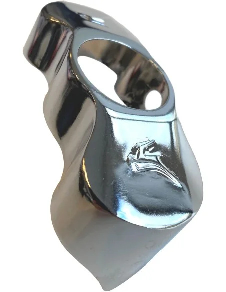 Gazelle kroonkap met bok - chroom