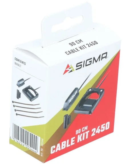 Fietscomputer houder Sigma 2450 met spaakmagneet en 90 cm kabel