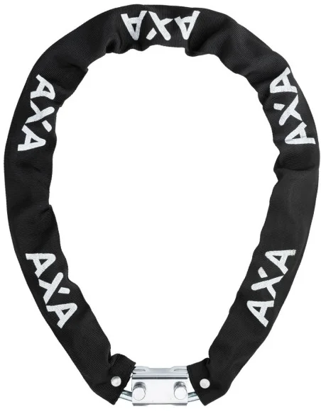 Kettingslot Axa Hawk 100/8 met polyester hoes - zwart