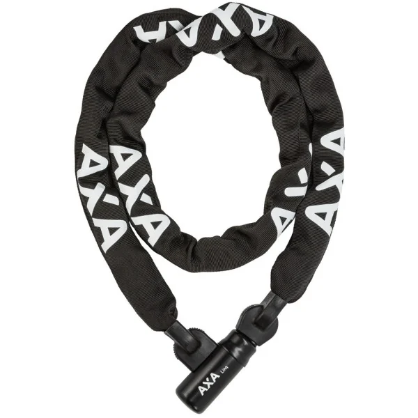 Kettingslot Axa Linq ART 2 - 180-9.5 met polyester hoes - zwart