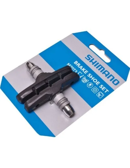 Remblokset Shimano M70T3 V-brake met moeren