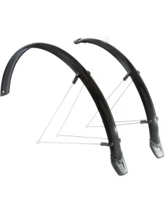 Spatbordset Eurofender Rapido 26" x 51 mm - zwart 2