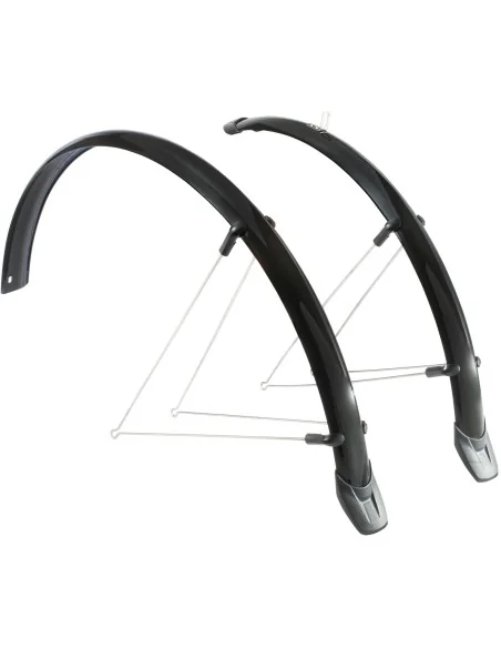 Spatbordset Eurofender Rapido 26" x 51 mm - zwart