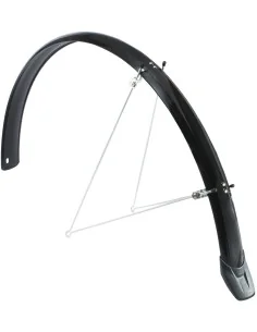 Spatbordset Eurofender Elegance 28" x 46 mm - zwart 2