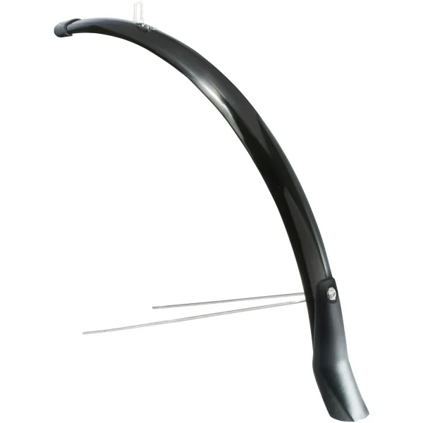 Voorspatbord Eurofender Snello 28" x 46 mm - zwart